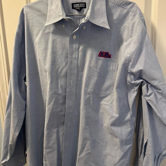 Lands End Ole miss Blue Men's Shirt - Picture 1 of 3